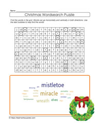 Christmas Word Find #04