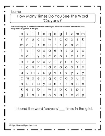 Back to School Word Search #04