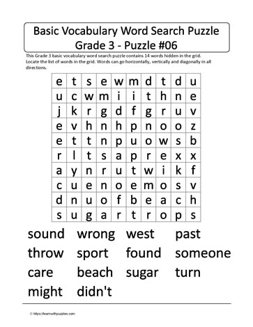 Basic Gr3 Vocab Word Search-06