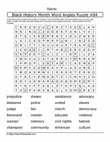 BHM Wordangle Puzzle-04