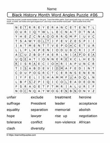 BHM Wordangle Puzzle-06