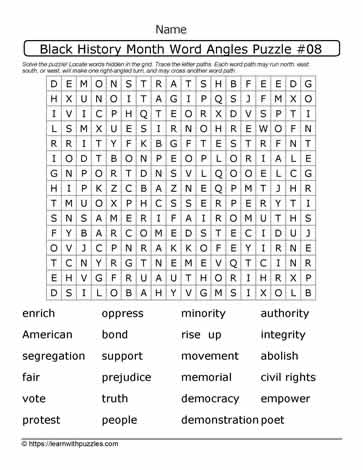 BHM Wordangle Puzzle-08