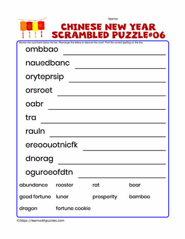 Scrambled Letters Puzzle-06