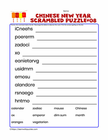 Scrambled Letters Puzzle-08