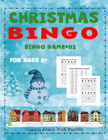 Bingo Game #01 - Christmas