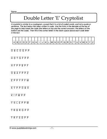 Cryptolist Double the E