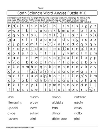 Word Angle Puzzle