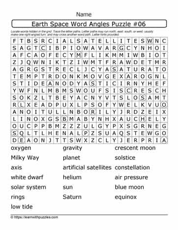 Earth Space Wordangles 06