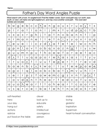 Word Search With a Twist