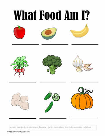 Food Guessing Game #01