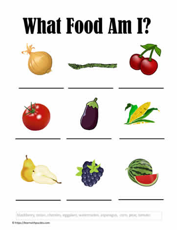 Food Guessing Game #03