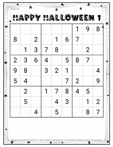 Halloween Sudoku Medium-03