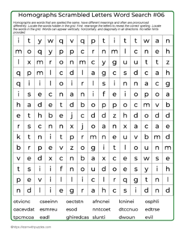Scrambled Letters Word Search06