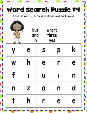 Find the Sight Words 4