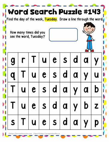 Find the Word Tuesday