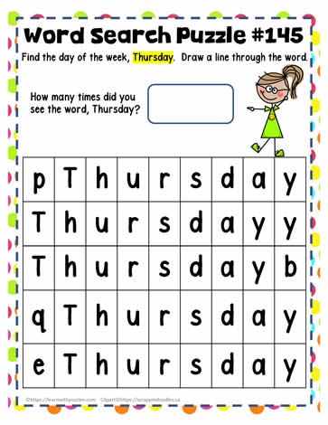 Find the Word Thursday