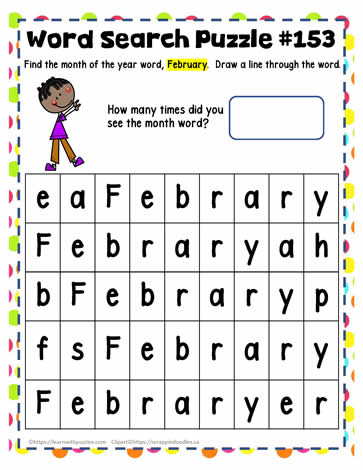 Find the Word February