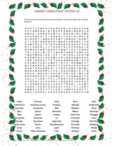 Merry Christmas Wordsearch-03