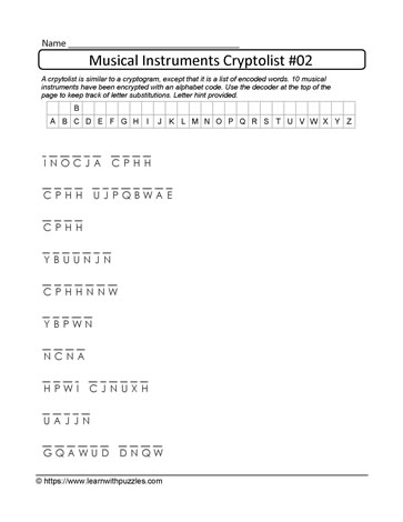 Instrument Cryptolist