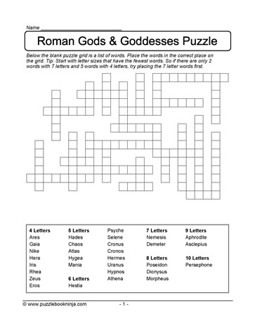 Puzzle Framework  Roman