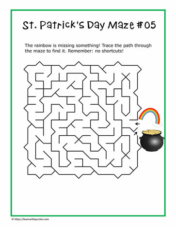 St. Patrick's Day Maze New-05