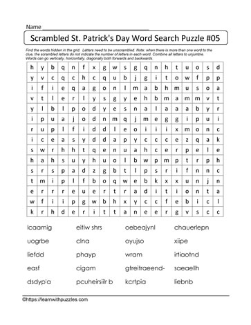 St. Patrick's Scrambled Word Find-05