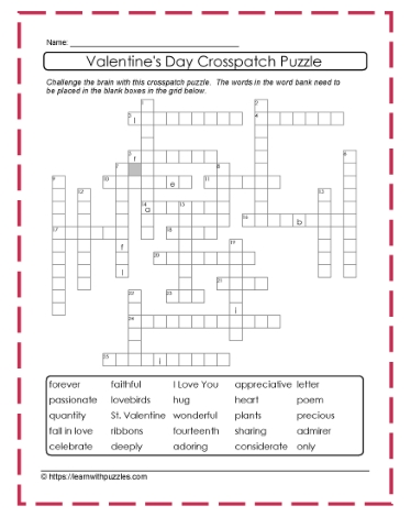 Valentine's Crosspatch #01
