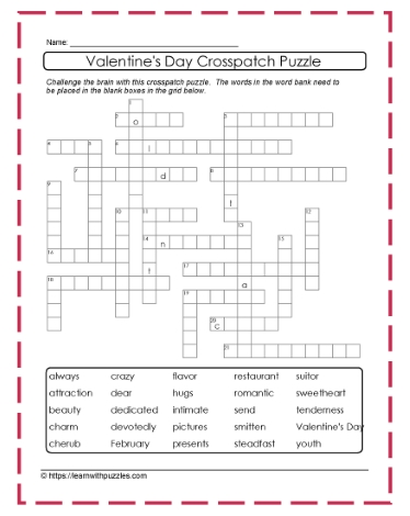 Valentine's Crosspatch #03