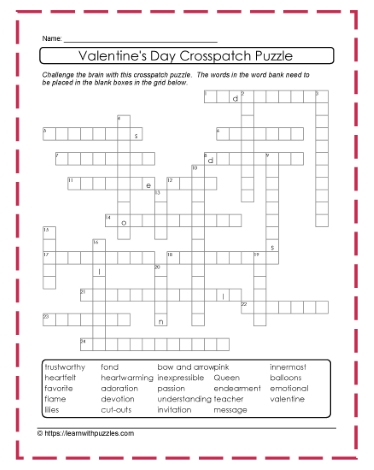 Valentine's Crosspatch #06
