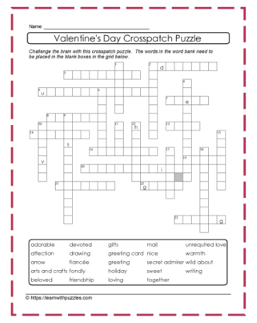 Valentine's Crosspatch #09