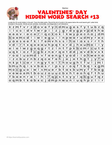 Hidden Words Word Search-13