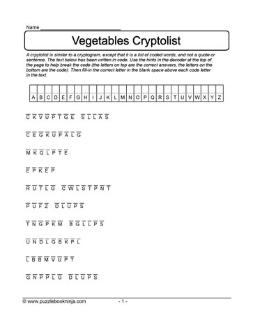 Veggies Cryptolist