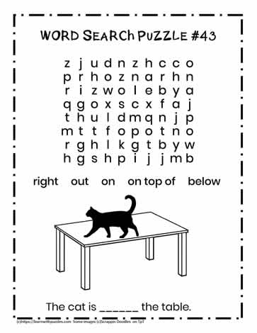 K-2 Learning to Read Activity Page