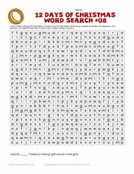 12 Days Xmas Word Search-08