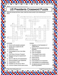 US Presidents Crossword #01
