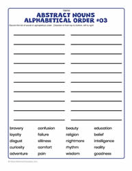 Abstract Nouns Alphabetical Order-03