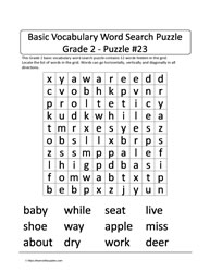 Basic Gr2 Vocab Word Search-23