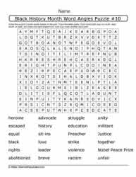 BHM Wordangle Puzzle-10