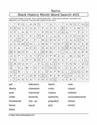 BHM Word Search Puzzle-05