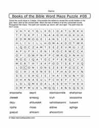 Books of the Bible-Word Maze-08