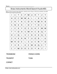 Musical Instruments Brass 