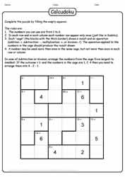 Calcudoku Puzzle-11