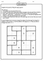 Sudoku-Like Puzzle