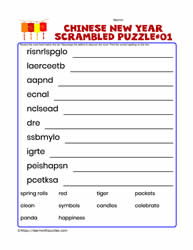 Scrambled Letters Puzzle #01