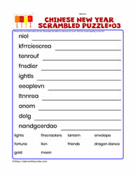 Scrambled Letters Puzzle #03