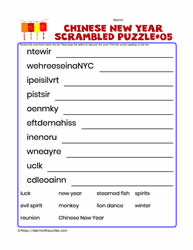Scrambled Letters Puzzle #05