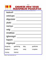 Scrambled Letters Puzzle #10