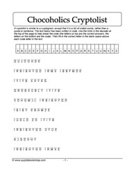 Chocoholics Cryptolist