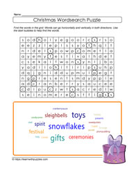 Christmas Word Find #02