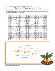 Christmas Word Find #03
